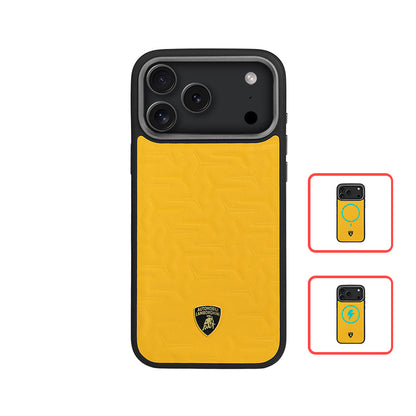 Lamborghini MagSafe Genuine Leather Phone Case - Temerario D1