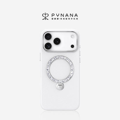 PYNANA Dancing Circle Jewelry Aesthetics & Handcraft MagSafe Ring Holder Protective Case Cover