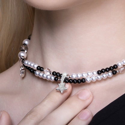 PYNANA Jewelry Aesthetics & Handcraft Multifunctional Chain Phone Charm Beads Strap Pearl Lanyard