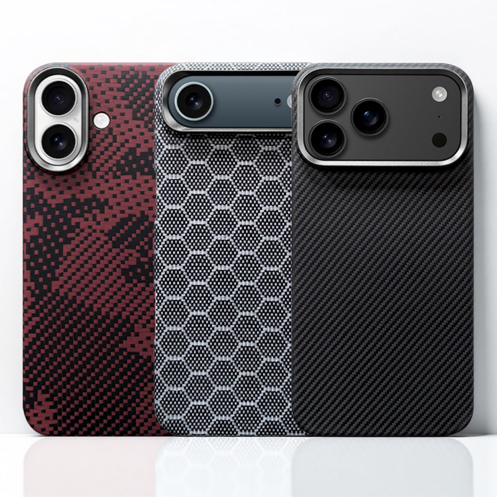 Armor King MagSafe Aramid Fiber Non-Slip Slim Light Case for Apple iPhone 17 series