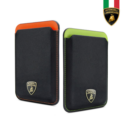 Lamborghini Leather Wallet with MagSafe - Urus D8