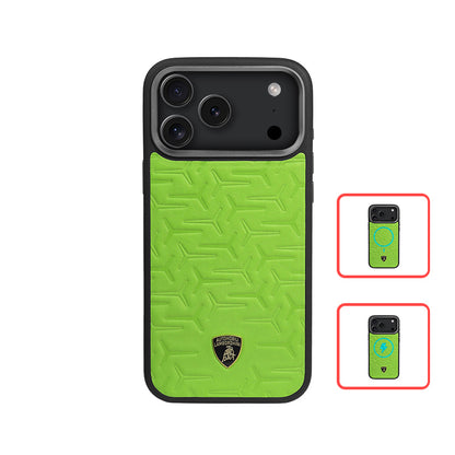 Lamborghini MagSafe Genuine Leather Phone Case - Temerario D1