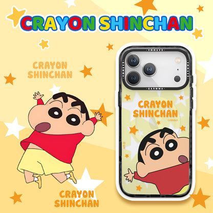 GARMMA Crayon Shin-chan Hello MagSafe Premium Military Grade Drop Tested Impact Case Cover