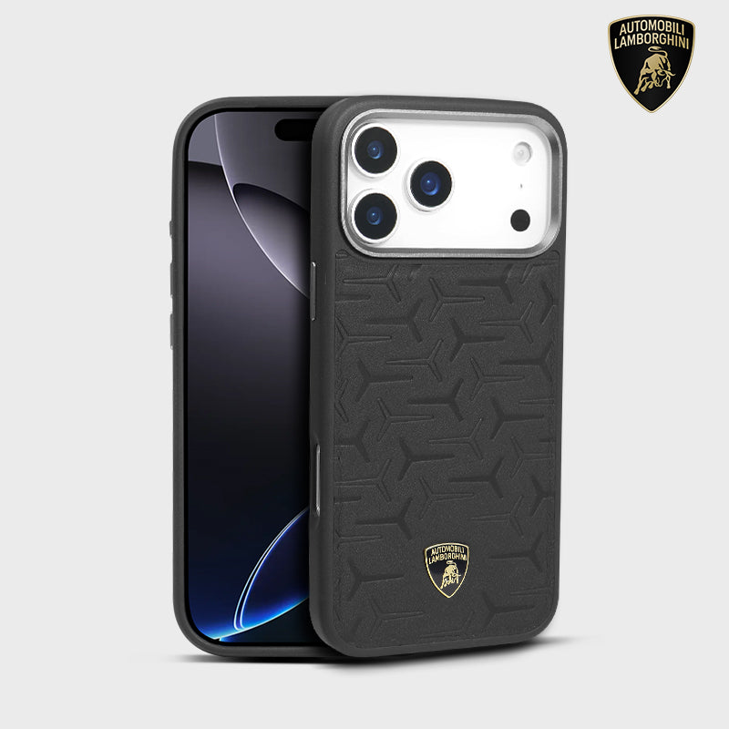 Lamborghini MagSafe Genuine Leather Phone Case - Temerario D1