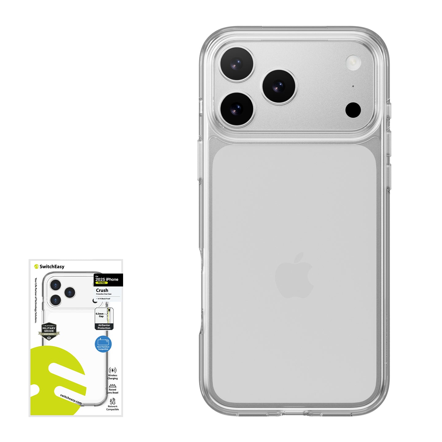 SwitchEasy Crush AirBarrier Aero-Tech Military Grade Anti-shock Case Cover