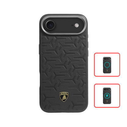 Lamborghini MagSafe Genuine Leather Phone Case - Temerario D1