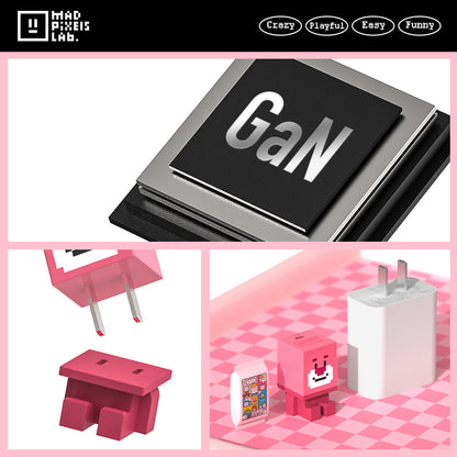 Mfish Mad Pixels Lab 30W GaN PD Fast Charging Kit