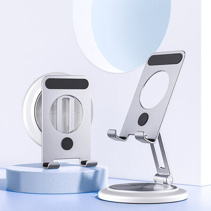 Armor King Foldable 360° Rotation Metal Phone Holder Adjustable Desktop Tablet Stand