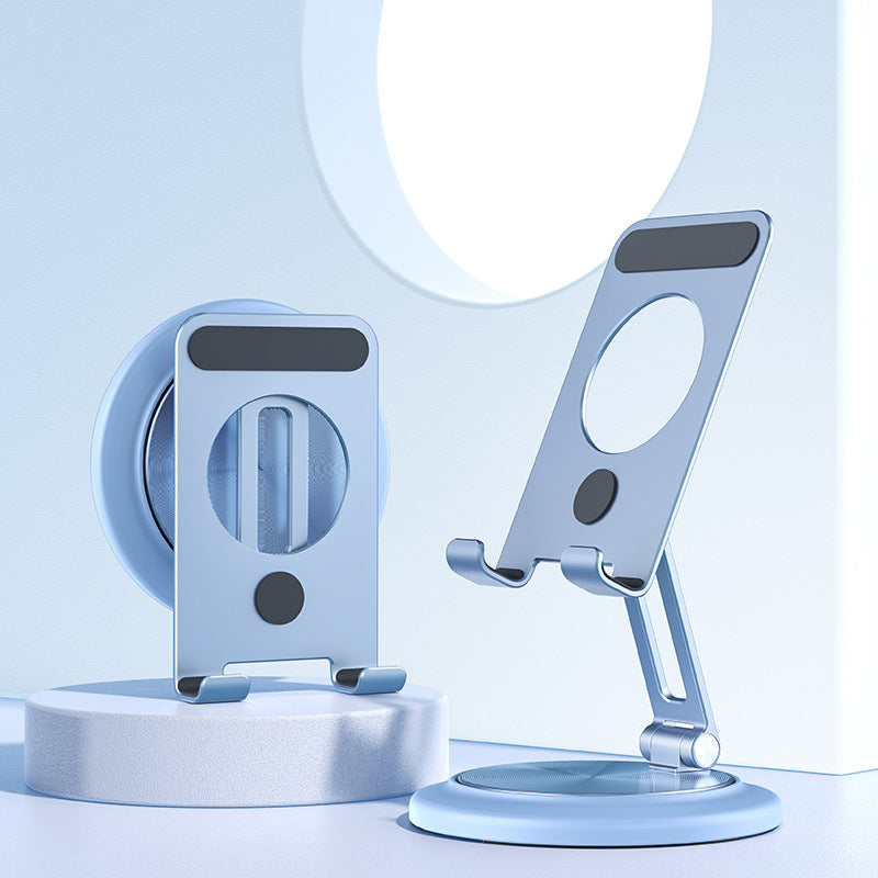 Armor King Foldable 360° Rotation Metal Phone Holder Adjustable Desktop Tablet Stand