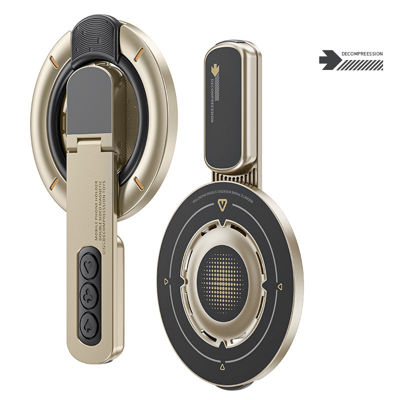 Armor King Double-sided Magnetic Ring Holder Decompression MagSafe Phone Bracket