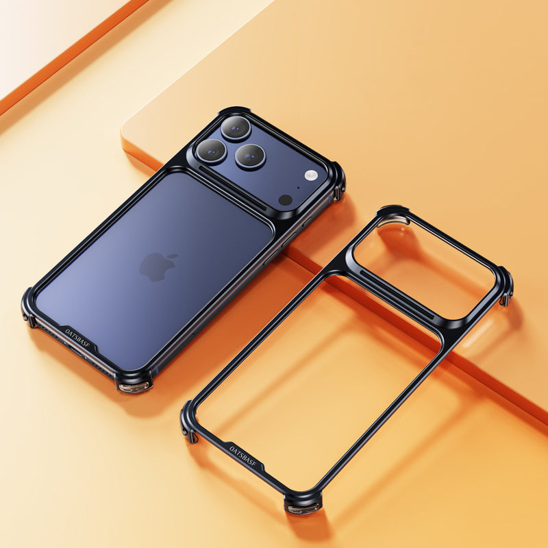 Oatsbasf JianZhi Air Cushion Shockproof Aluminum Metal Bumper Case Cover