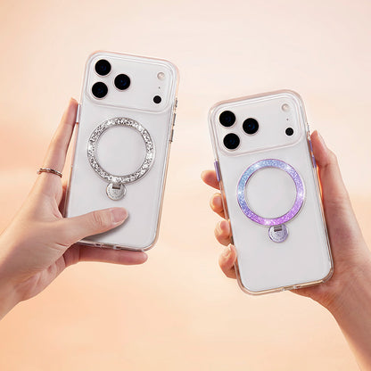 PYNANA Dancing Streamer Jewelry Aesthetics & Handcraft MagSafe Ring Holder Protective Case Cover