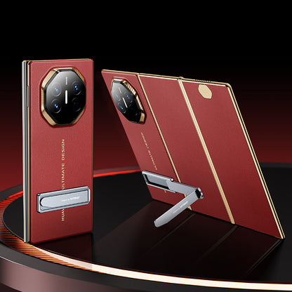 Oatsbasf Ultra-thin Portable Invisible Concealed Push-Pull Metal Phone Stand for Foldable Phones