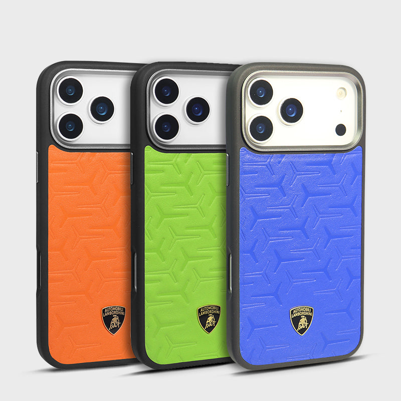 Lamborghini MagSafe Genuine Leather Phone Case - Temerario D1