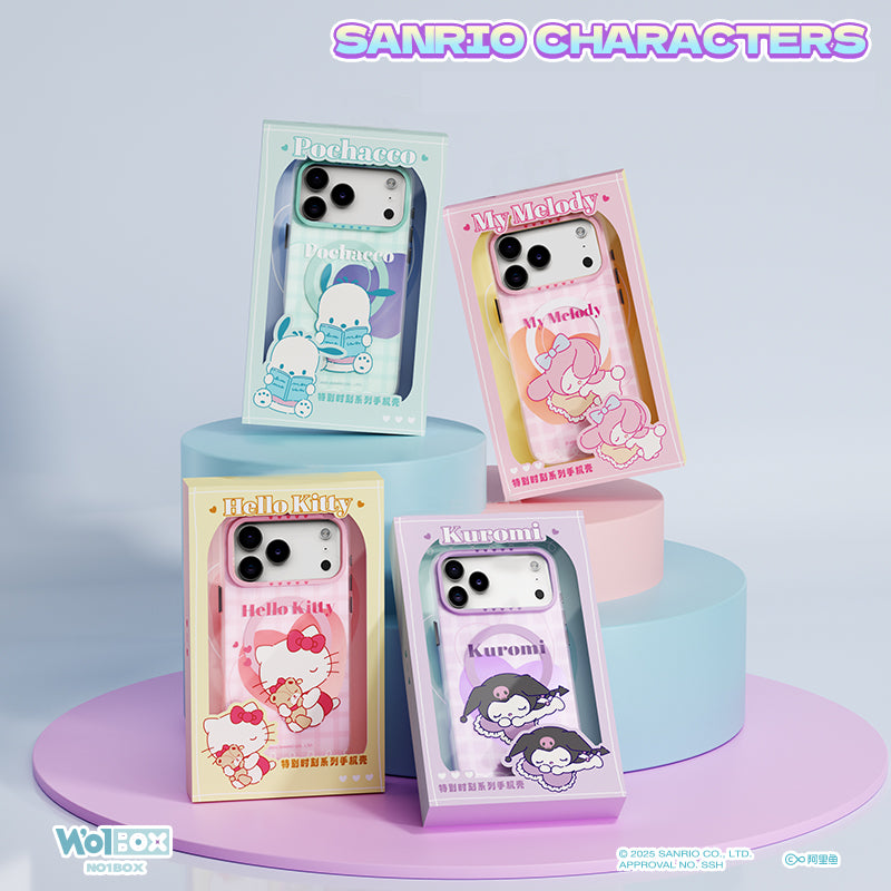 Sanrio Characters Special Moment MagSafe All-inclusive Shockproof IMD Protective Case Cover
