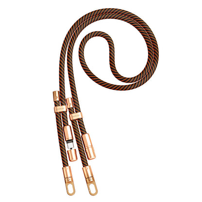 Oatsbasf 60W Type-C to Type-C Data Cable Retractable Phone Lanyard