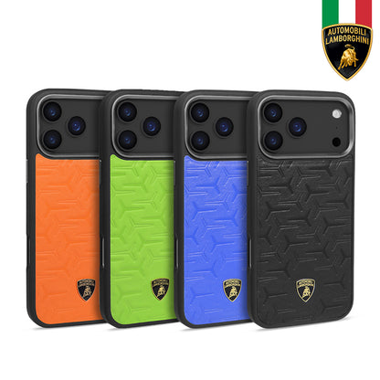 Lamborghini MagSafe Genuine Leather Phone Case - Temerario D1