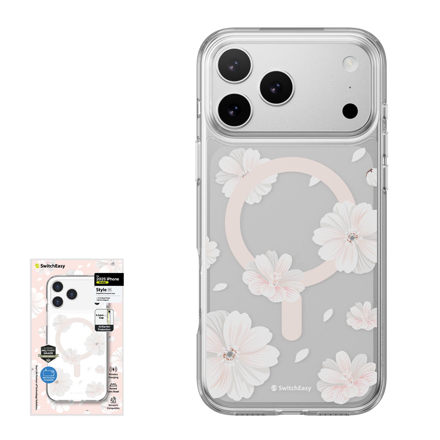 SwitchEasy Style M MagSafe Double In-Mold Decoration Case Cover