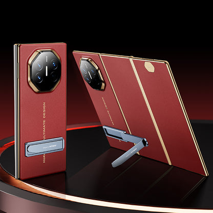 Oatsbasf Ultra-thin Portable Invisible Concealed Push-Pull Metal Phone Stand for Foldable Phones