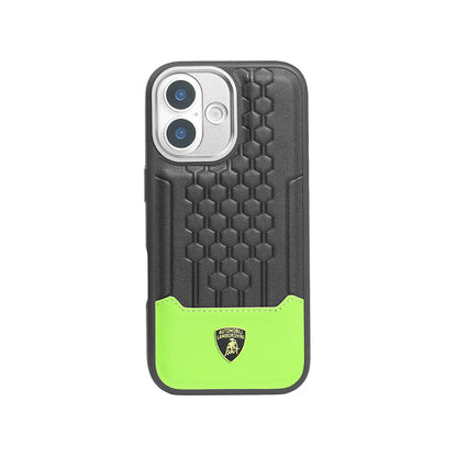 Lamborghini MagSafe Genuine Leather Phone Case - Urus D14
