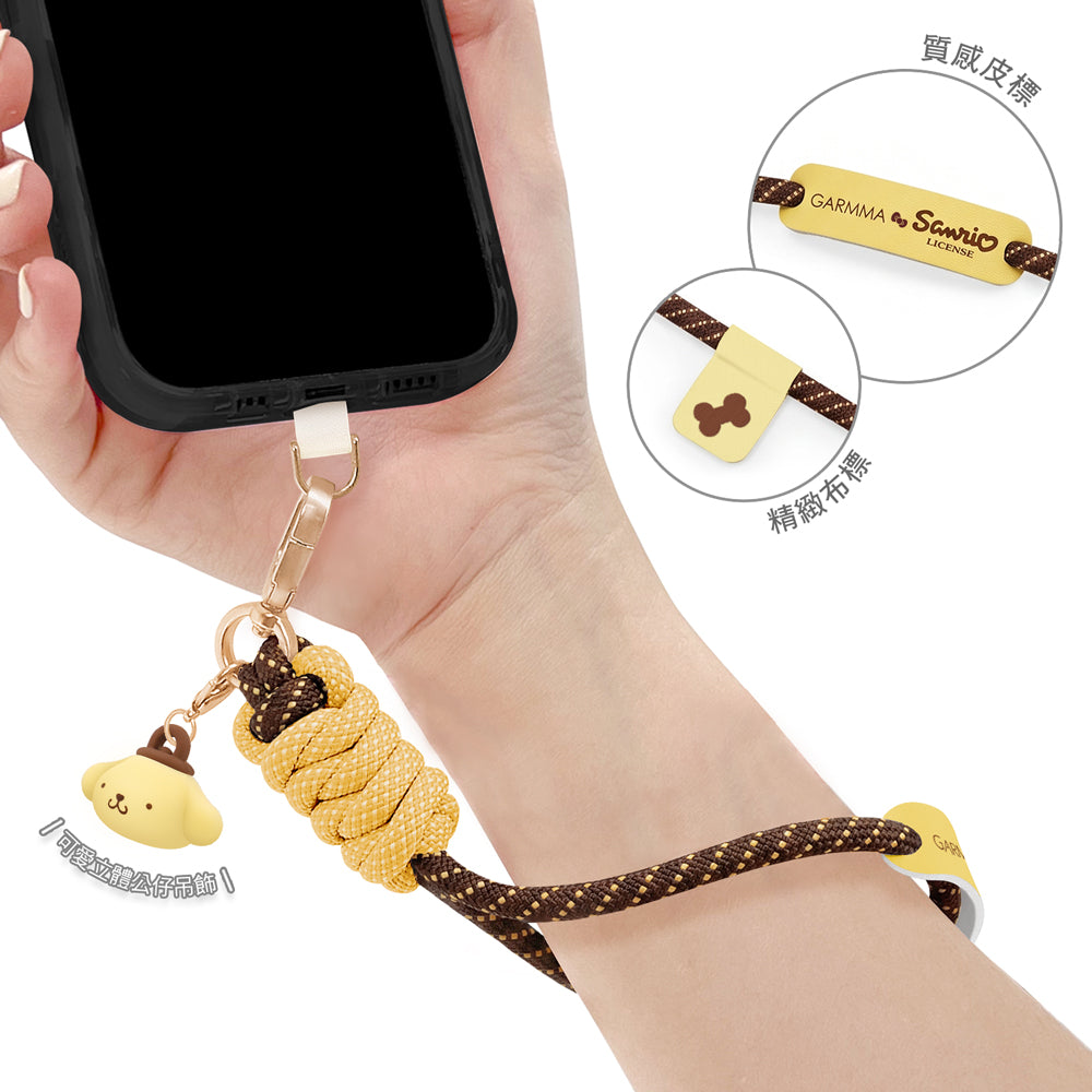 GARMMA Sanrio Characters Quipu Doll Charm Buckle Strap Handstrap Phone Lanyard