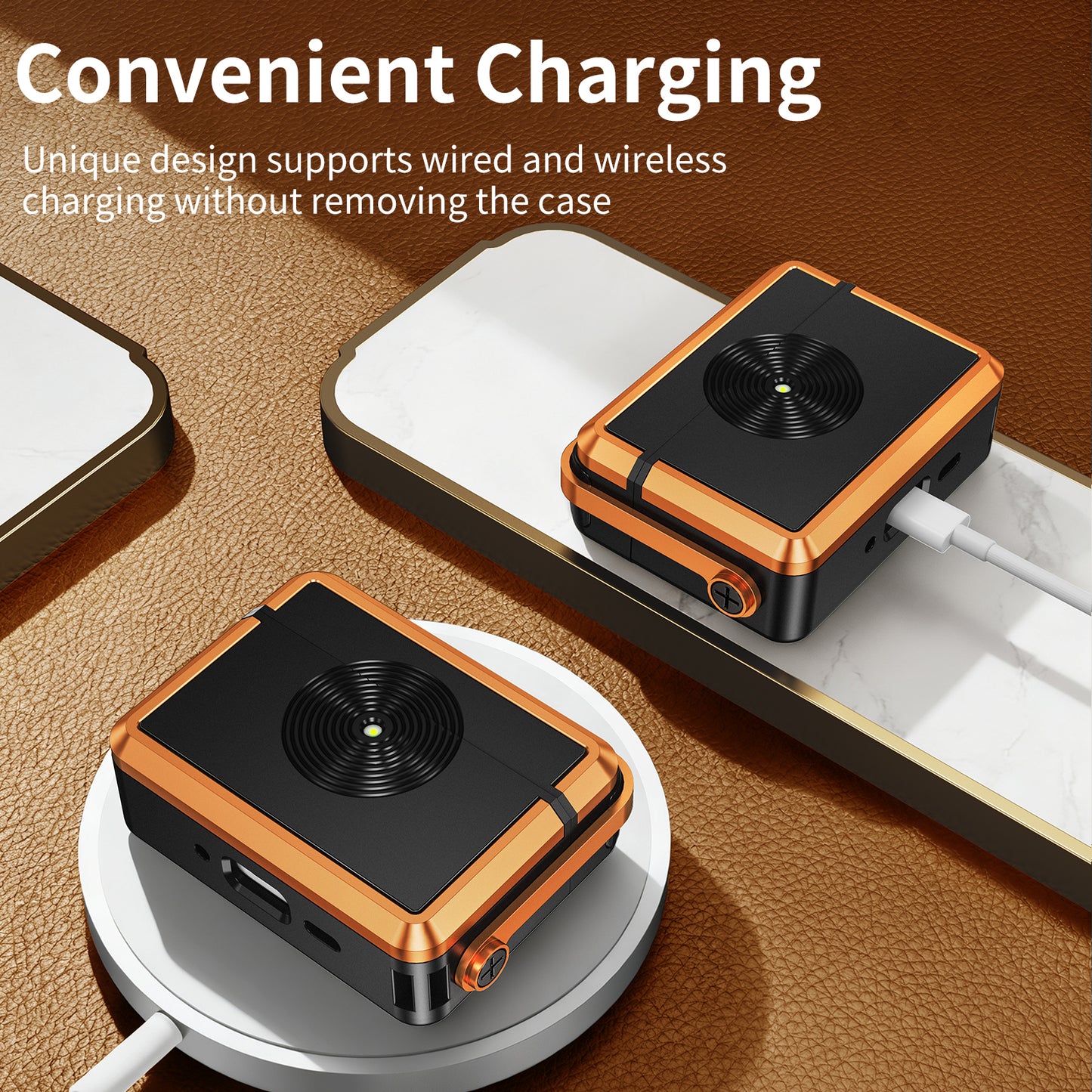 Oatsbasf Speaker Shockproof Silicone Protective Case for AirPods Pro 3