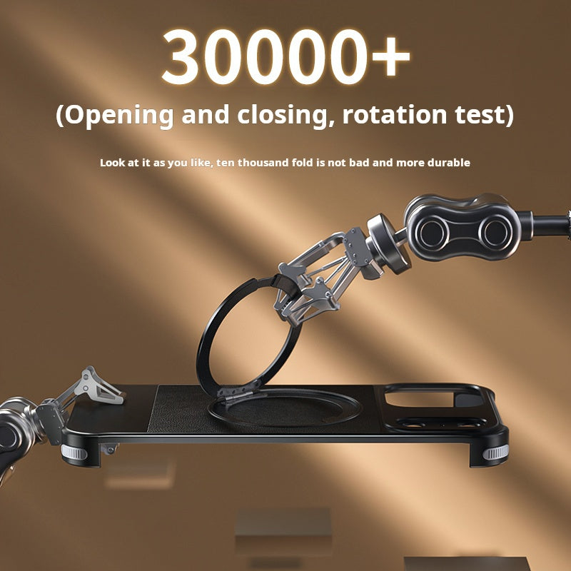 Armor King Bezel-less Leatherette Back Air Cushion MagSafe Metal Case Cover