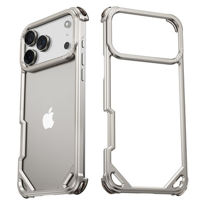Oatsbasf Simple Shield Air Cushion Shockproof Aluminum Metal Bumper Case Cover