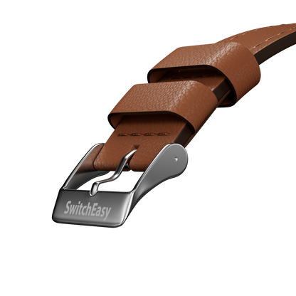 SwitchEasy Slim Genuine Leather Watch Band Apple Watch Strap