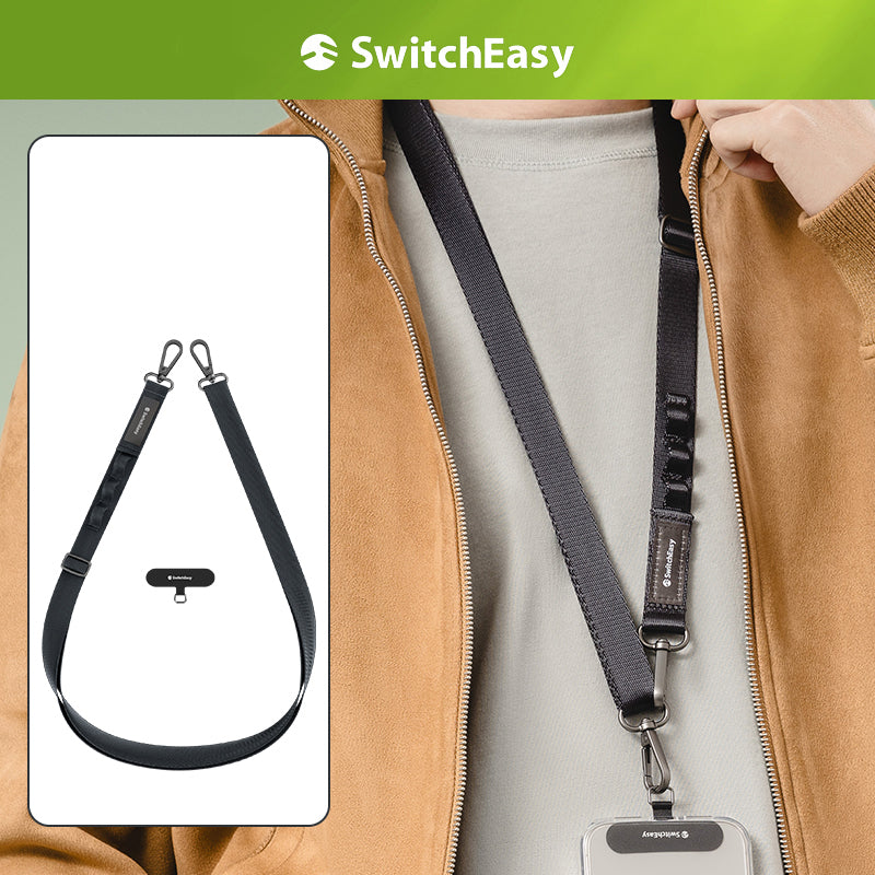 SwitchEasy EasyStrap + EasyStrap Card - 20mm | Phone Lanyard
