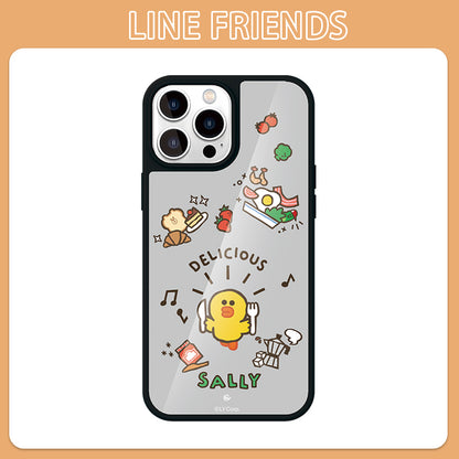 Line Friends All-Inclusive Anti-drop Mirror Back Case Cover