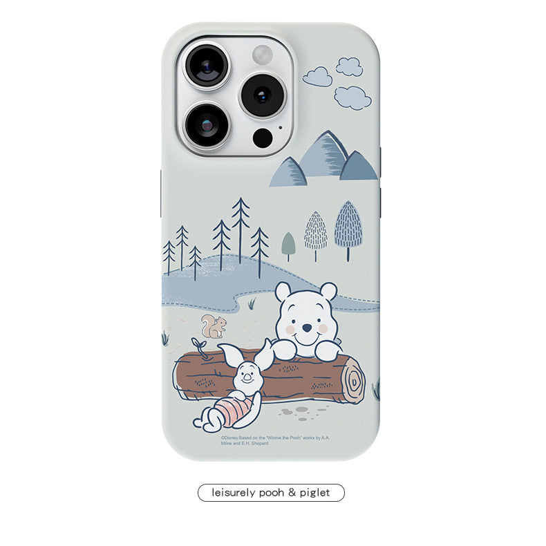 Disney Winnie the Pooh Dual Layer TPU+PC Shockproof Guard Up Combo Case Cover