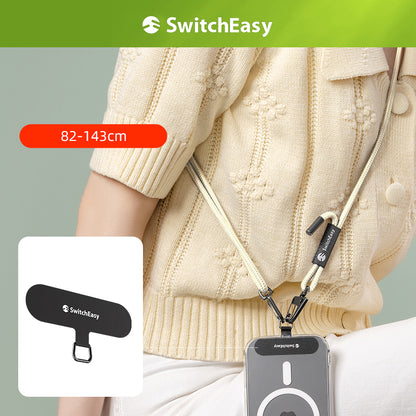 SwitchEasy Easy Strap+Easy Strap Card Phone Lanyard - 6mm