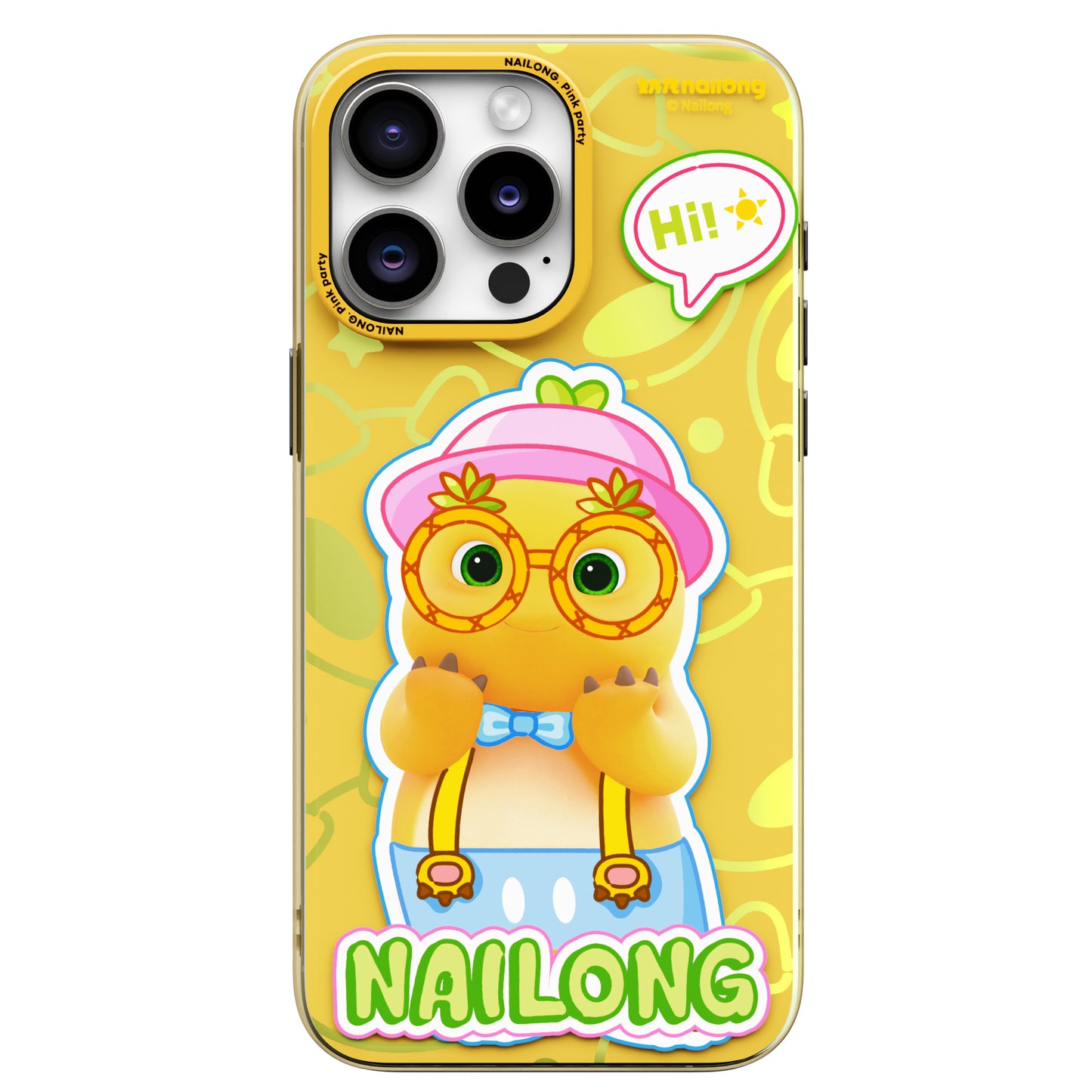 Nailong Pink Party MagSafe Anti-Scratch Shockproof Back Cover Case