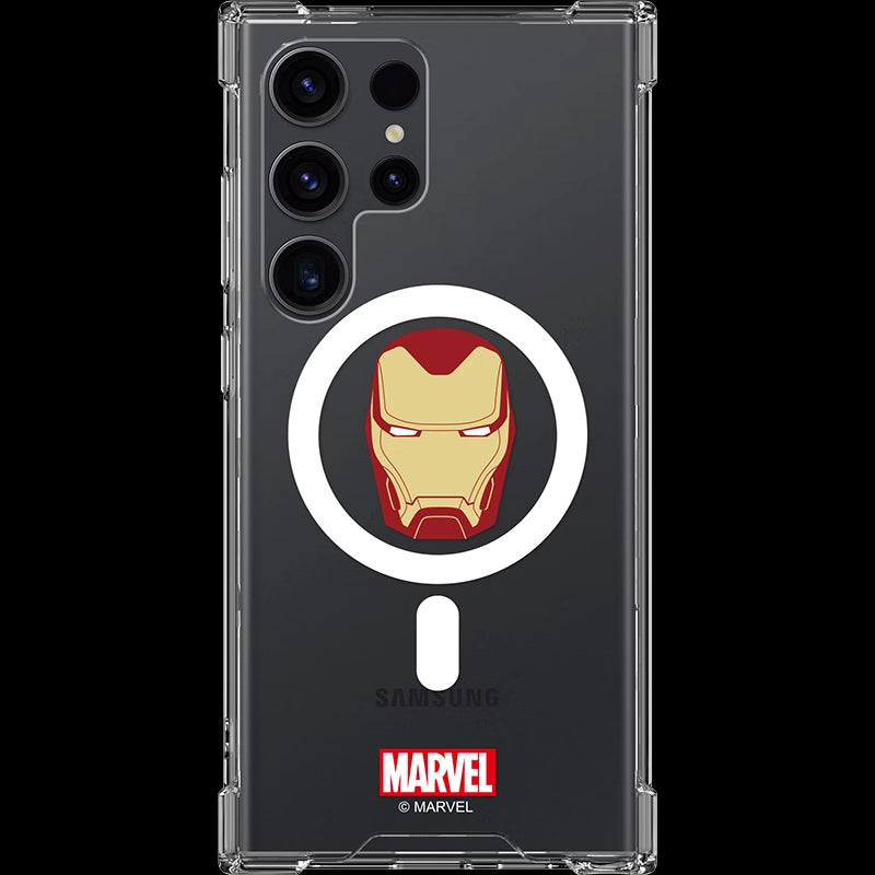 UKA Marvel Avengers Anti-fall Clear PC+TPU Magnetic MagSafe Case Cover