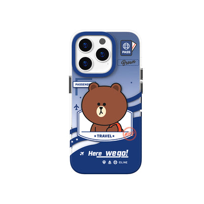Line Friends All-inclusive Shockproof IMD Protective Case Cover