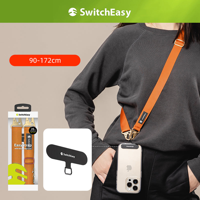 SwitchEasy Easy Strap+Easy Strap Card Phone Lanyard - 25mm
