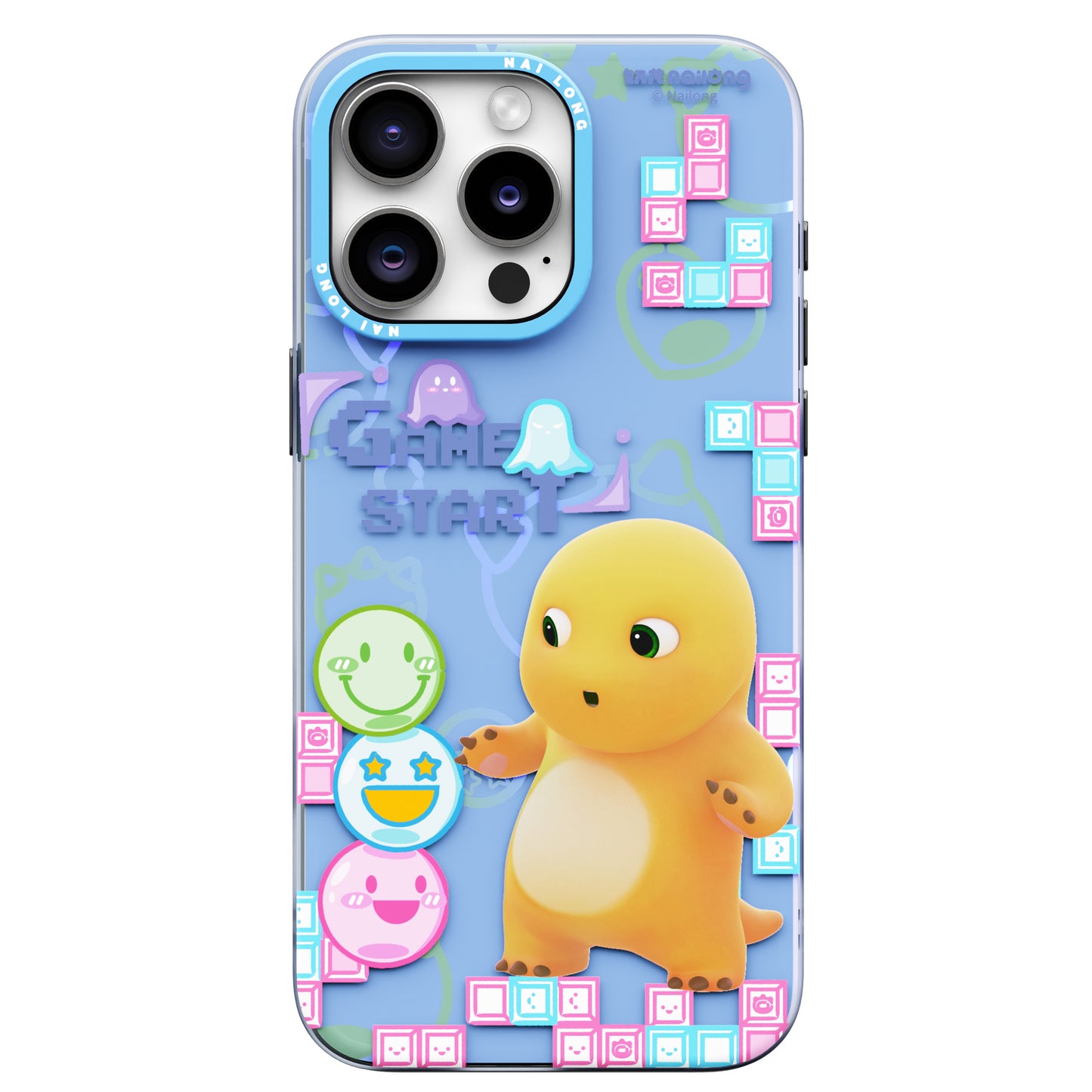 Nailong Pink Party MagSafe Anti-Scratch Shockproof Back Cover Case