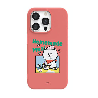BT21 Home All Day Liquid Silicone Soft Color Jelly Case Cover