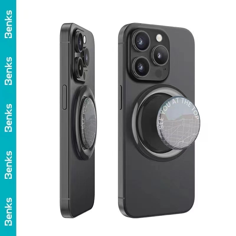 Benks MagSafe Magnetic Airbag Stand Phone Grip Holder Armor King Case Benks MagSafe Magnetic Airbag Stand Phone Grip Holder Armor King Case