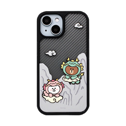 Line Friends Loong Shockproof Reinforced Case Cover