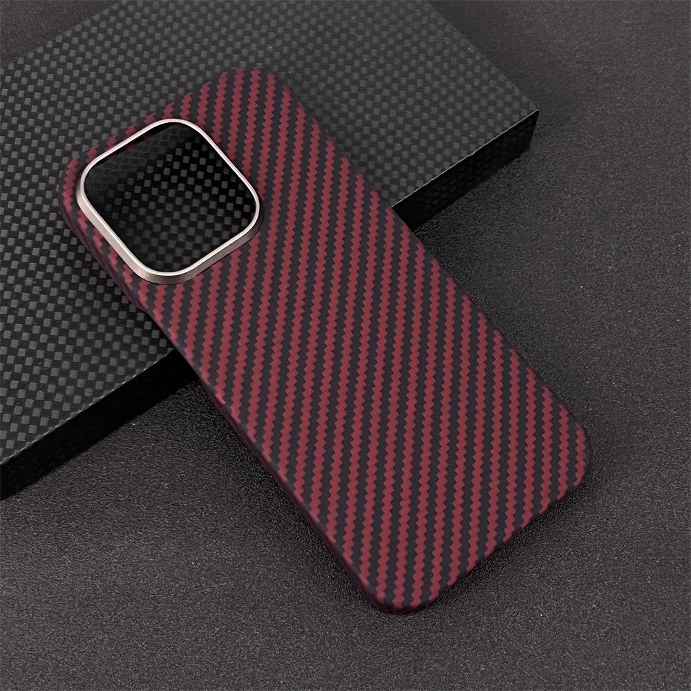 Oatsbasf MagSafe Luxury Pure Carbon Fiber Case for Apple iPhone