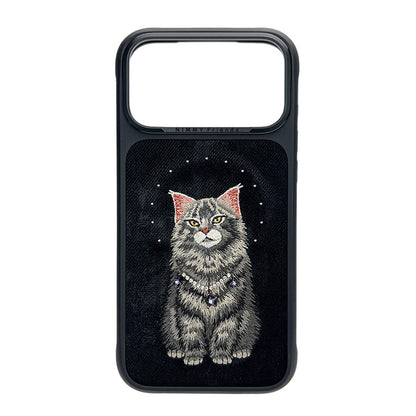 Nimmy Fashion Lucky Cute Pets MagSafe Embroidery Case Cover