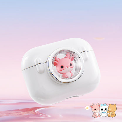 Oatsbasf Space Capsule Cute Pet Magnetic Apple AirPods Pro 3 Charging Case Cover