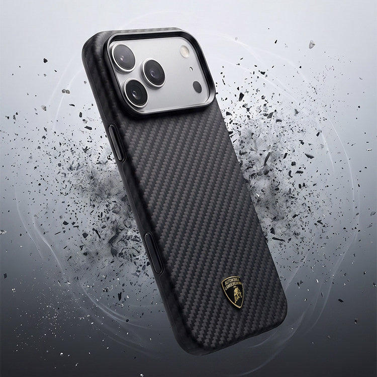 Lamborghini MagSafe Aramid Fiber Phone Case - Temerario D7