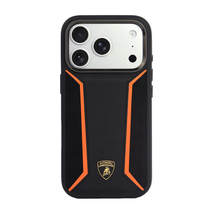 Lamborghini MagSafe Genuine Leather with Alcantara Phone Case - Revuelto D6