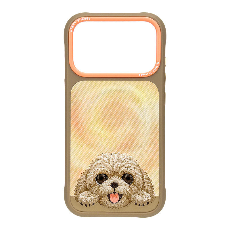 Nimmy Floppy Big Eyes Cute Pets MagSafe Embroidery Case Cover