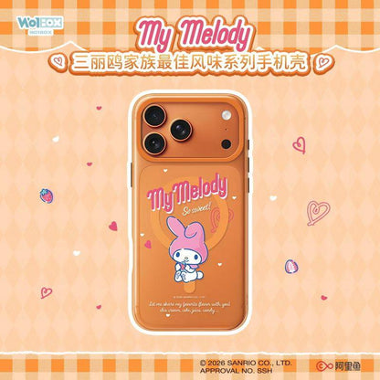 Sanrio Characters Best Flavor MagSafe All-inclusive Shockproof IMD Protective Case Cover
