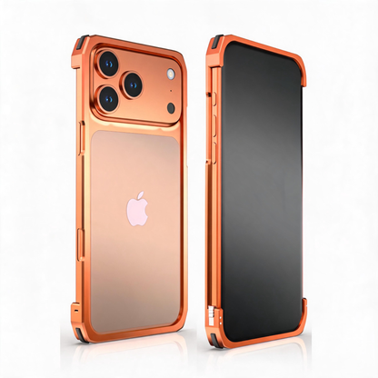Luphie Slim Light Shockproof Snap-on Aluminum Metal Bumper Case Cover