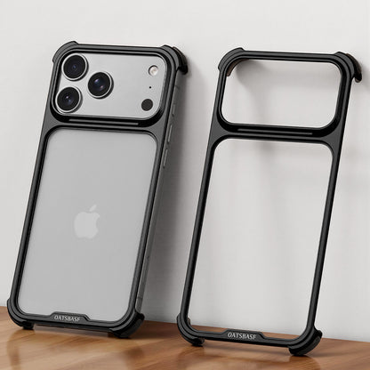 Oatsbasf JianZhi Air Cushion Shockproof Aluminum Metal Bumper Case Cover